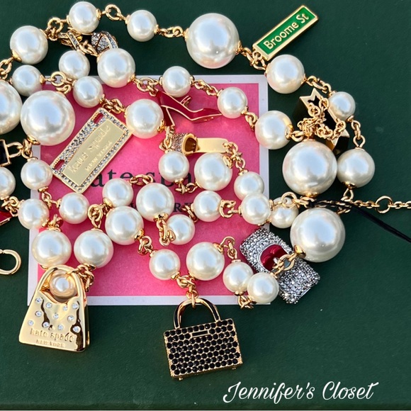 Kate Spade New York Statement Charm Necklace - Picture 4 of 6
